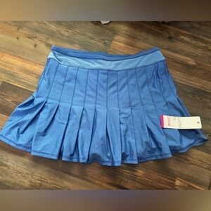 NWT Lucky in Love Tennis Prep Skirt Skort Size M Women Pickleball Pleat Golf